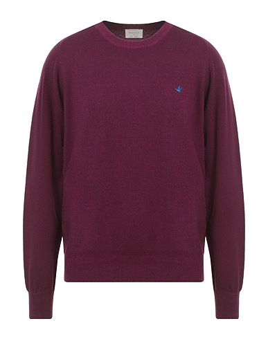 BROOKSFIELD Pullover Prugna 100% Lana Vergine