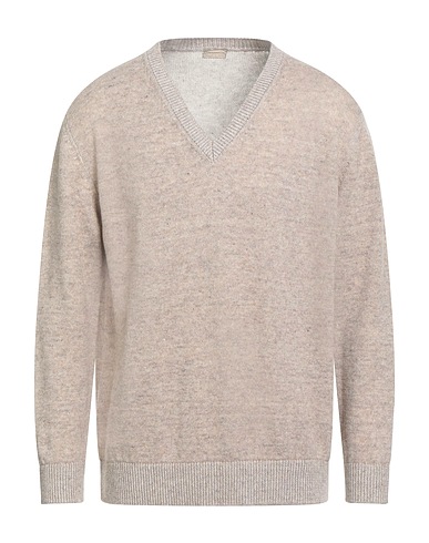 MASSIMO ALBA Pullover Beige 52% Lino, 48% Cachemire