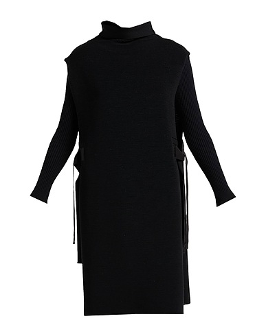 LIVIANA CONTI Sleeveless sweater Black 100% Virgin Wool
