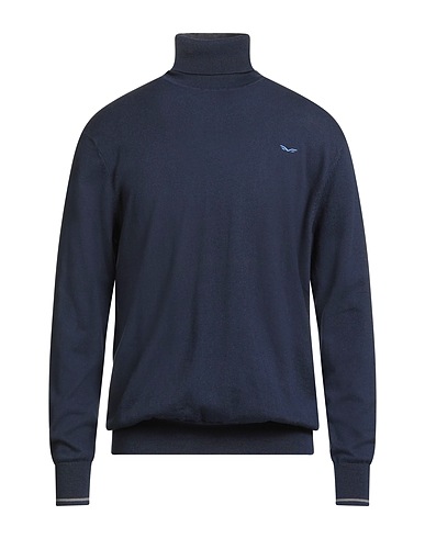ARMATA DI MARE Polo neck Midnight blue 95% Cotton, 5% Cashmere