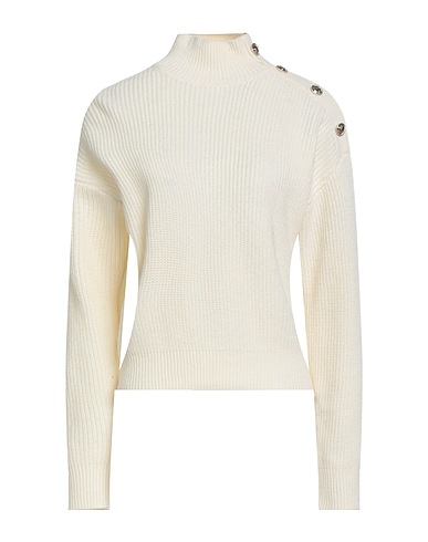 GUESS Polo neck Off white 60% Polyamide, 30% Wool, 10% Acrylic