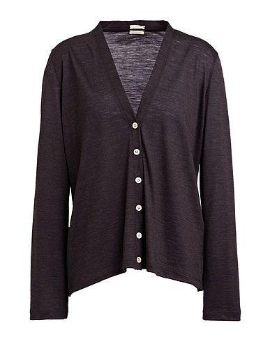 MASSIMO ALBA Cardigan Testa di moro 100% Lana