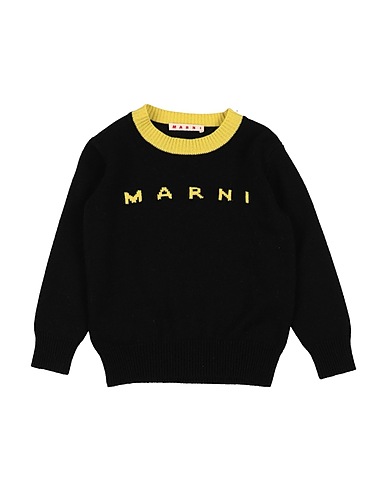 MARNI Pullover Nero 70% Lana, 30% Cachemire