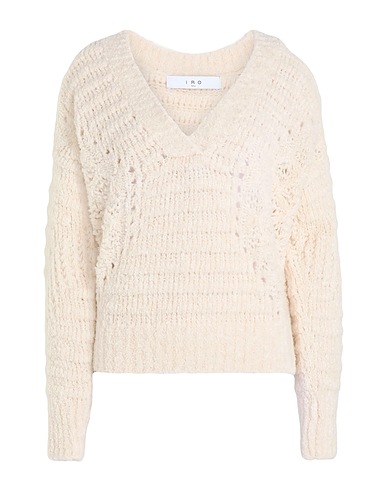IRO Jumper Ivory 38% Acrylic, 33% Alpaca wool, 16% Polyamide, 12% Wool, 1% Elastane