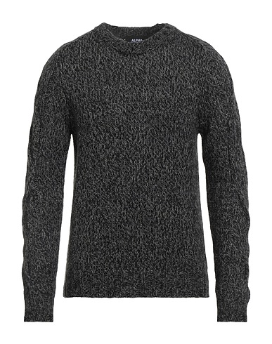 ALPHA STUDIO Jumper Charcoal 56% Wool, 29% Recycled polyamide, 15% Alpaca wool