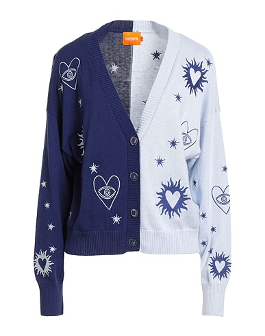 WISPR Cardigan Bleu ciel 70% Coton, 20% Nylon, 10% Soie