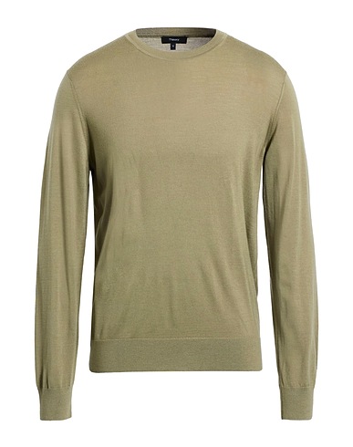 THEORY Jumper Khaki 99% Wool, 1% Other Fibres