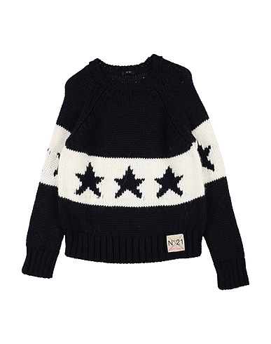 N°21 Jumper Midnight blue 63% Acrylic, 22% Alpaca wool, 8% Wool, 7% Viscose