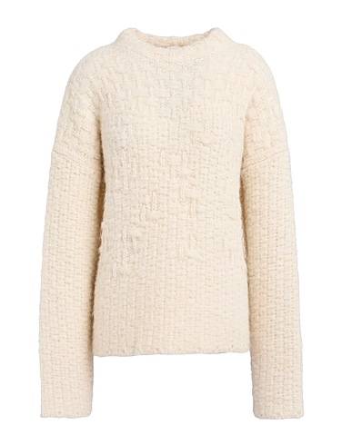 JIL SANDER+ Sweater Ivory 43% Mohair wool, 43% Alpaca wool, 14% Polyamide