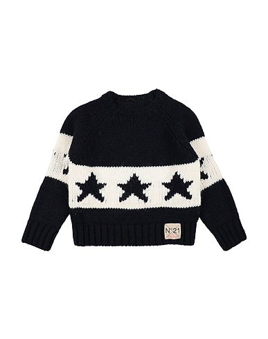 N°21 Jumper Midnight blue 63% Acrylic, 22% Alpaca wool, 8% Wool, 7% Viscose