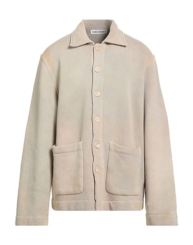 OUR LEGACY Cardigan Light green 100% Cotton
