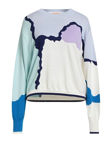 WISPR Pullover Celeste 70% Cotone, 20% Nylon, 10% Seta