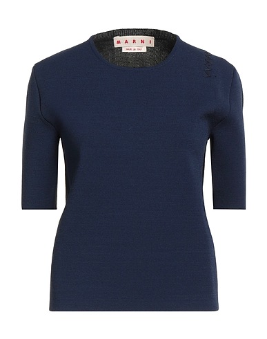MARNI Sweater Midnight blue 83% Viscose, 17% Elastane, Virgin Wool, Cashmere