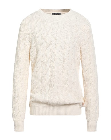 GUESS Jumper White 50% Cotton, 43% Polyamide, 7% Wool