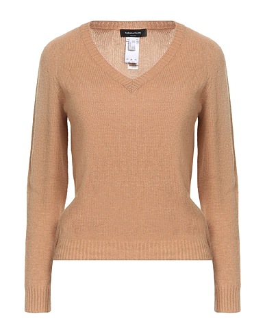 FABIANA FILIPPI Cashmere blend Camel 100% Cashmere