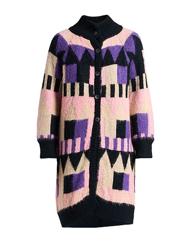 CROCHÈ Cardigan Black 40% Acrylic, 30% Mohair wool, 30% Polyamide
