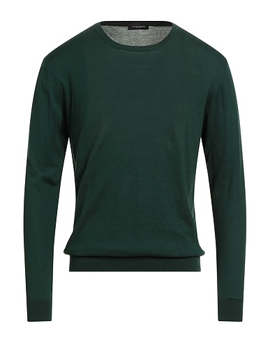 COSTUME NATIONAL HOMME Jumper Dark green 100% Cotton