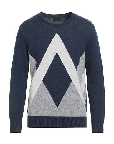 OUT/FIT Sweater Midnight blue 40% Viscose, 30% Polyamide, 25% Wool, 5% Cashmere