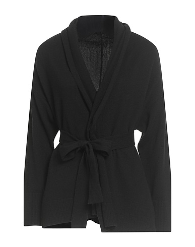ALPHA STUDIO Cardigan Black 90% Wool, 10% Cashmere