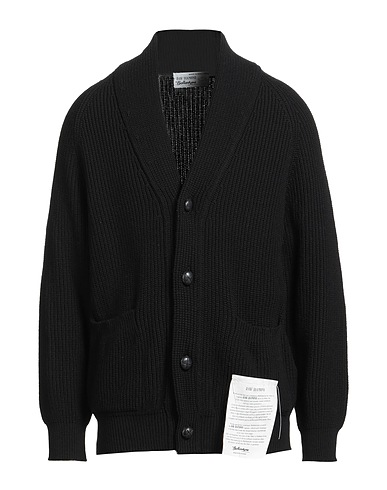 BALLANTYNE Cardigan RAW DIAMOND BY BALLANTYNE Black 100% Cashmere
