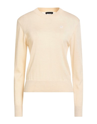 DKNY Jumper Beige 55% Wool, 45% Polyester, Nylon