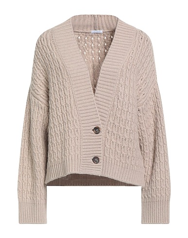 MALO Cardigan Beige 100% Cashmere