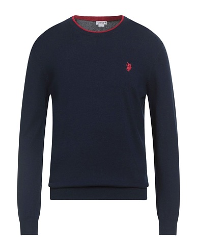 U.S.POLO ASSN. Pullover Blu navy 59% Viscosa, 21% Poliammide, 20% Lana