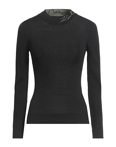 KARL LAGERFELD Jumper Black 65% Viscose, 35% Polyamide