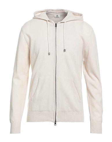 LUIGI BORRELLI NAPOLI Cardigan Beige 70% Virgin Wool, 20% Silk, 10% Cashmere