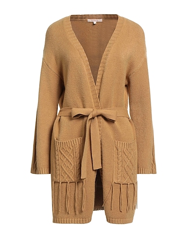 WHITE WISE Cardigan Sand 51% Viscose, 28% Polyester, 21% Nylon