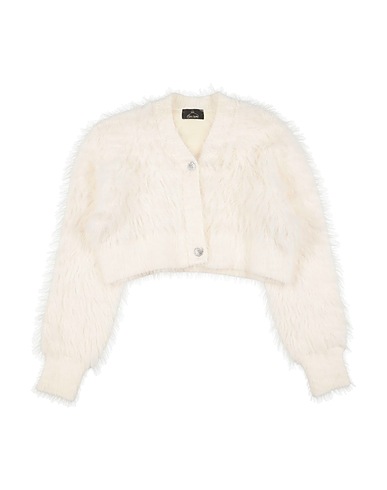 FUN & FUN Ζακέτα Off white 80% Νάιλον, 15% Βισκόζη, 5% Πολυεστέρας