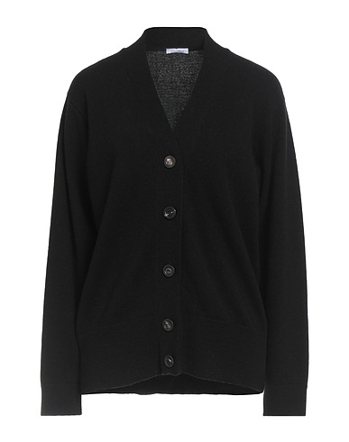 MALO Cardigan Black 100% Cashmere