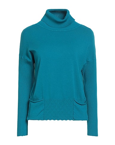 CASHMERE COMPANY Dolcevita Verde petrolio 50% Lana, 30% Cachemire, 15% Nylon, 5% Elastan