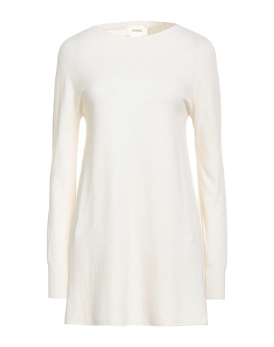 VICOLO Pullover Elfenbein 50% Viskose, 27% Polyester, 23% Polyamid