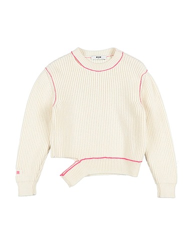 MSGM Sweater Ivory 50% Acrylic, 50% Wool