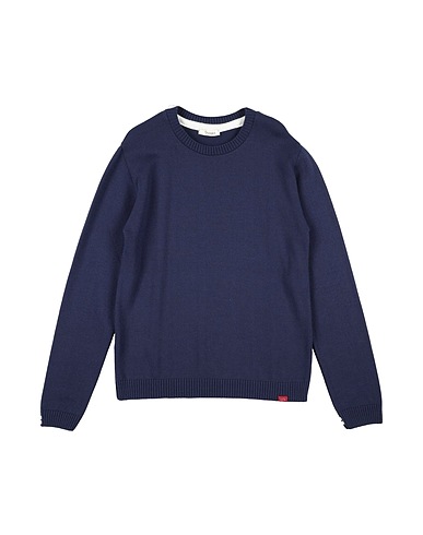 SIVIGLIA Jumper Navy blue 50% Wool, 50% Modal