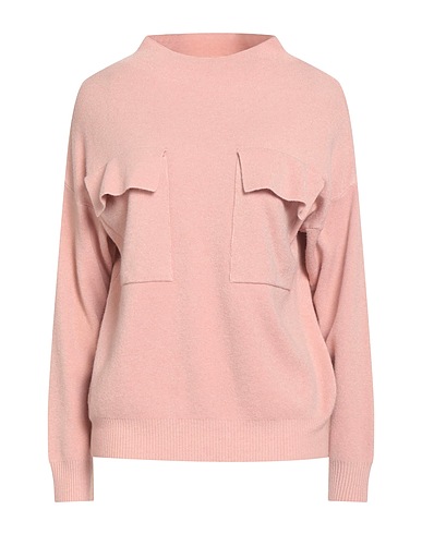 KING KONG Turtleneck Blush 50% Viscose, 27% Polyester, 23% Polyamide