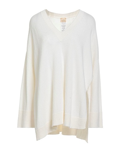 SISTE'S Jumper Ivory 35% Polyamide, 30% Wool, 30% Viscose, 5% Cashmere