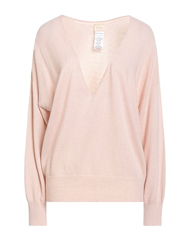SISTE'S Jumper Light pink 35% Polyamide, 30% Wool, 30% Viscose, 5% Cashmere
