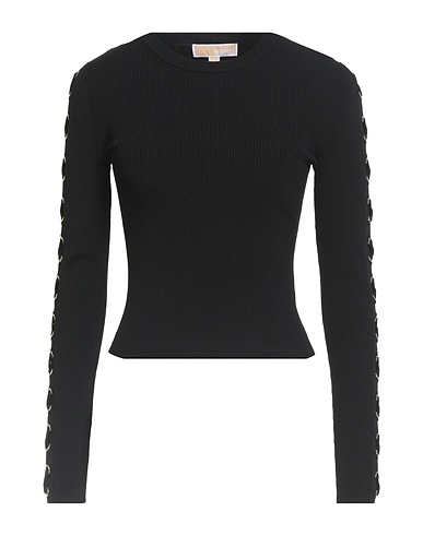 MICHAEL MICHAEL KORS Jumper Black 54% Recycled viscose, 44% Nylon, 2% Elastane