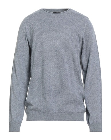 ALPHA STUDIO Pullover Blaugrau 50% Viskose, 16% Nylon, 14% Wolle, 11% Kaschmir, 9% Polyester