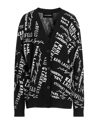 KARL LAGERFELD Cardigan 55% Acrylic, 45% Cotton