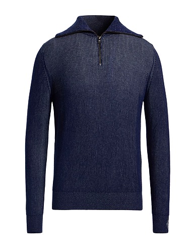 BALLANTYNE Jumper with zip 85% Cotton, 15% Cashmere