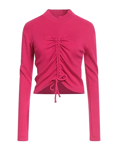 HANITA Polo neck Garnet 48% Viscose, 29% Polyester, 19% Nylon, 4% Elastane