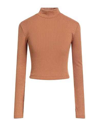 HANITA Rollkragenpullover Kamel 48% Viskose, 29% Polyester, 19% Nylon, 4% Elastan