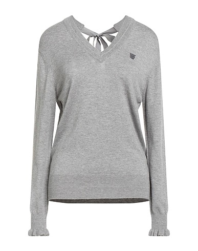 DKNY Jumper Light grey 50% Nylon, 40% Rayon, 5% Wool, 5% Cashmere