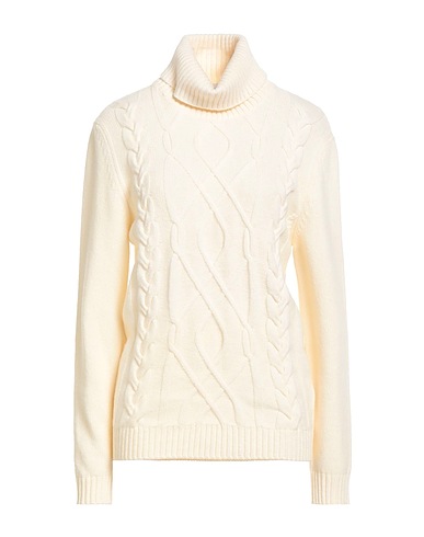 BELLWOOD Polo neck Cream 80% Virgin Wool, 20% Nylon
