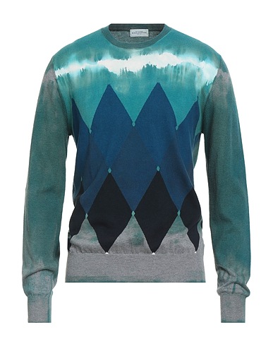 BALLANTYNE Pullover Verde petrolio 85% Cotone, 15% Cachemire