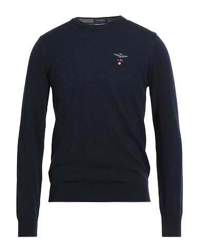 AERONAUTICA MILITARE Sweater Midnight blue 100% Wool