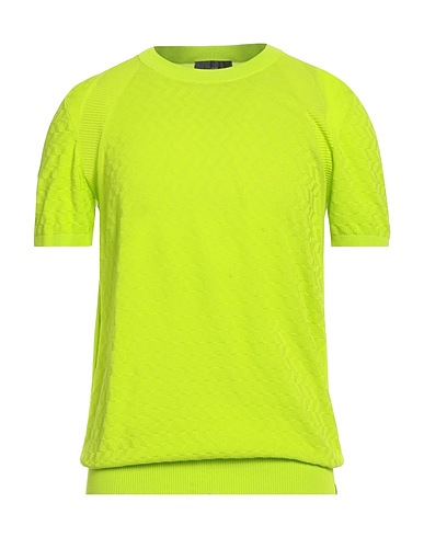 LIU •JO MAN Pullover Verde lime 100% Cotone